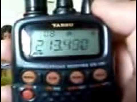 Receptor escaner yaesu vr120 banda aerea Radioaficionados