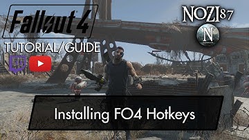Fallout 4 Mod Tutorial/Guide: Installing FO4 Hotkeys