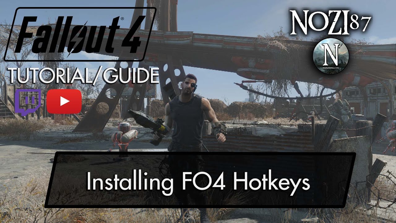 Fallout 4 Mod Tutorial/Guide: Installing FO4 Hotkeys - YouTube