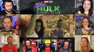 SHE HULK : ATTORNEY AT LOW Official Trailer Reaction | SDCC Trailer Reaction | Reaction Mashup