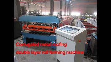 Zhongyuan double layer roll forming machine | Down layer |2023 year