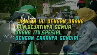 Caption Vixion jari jari