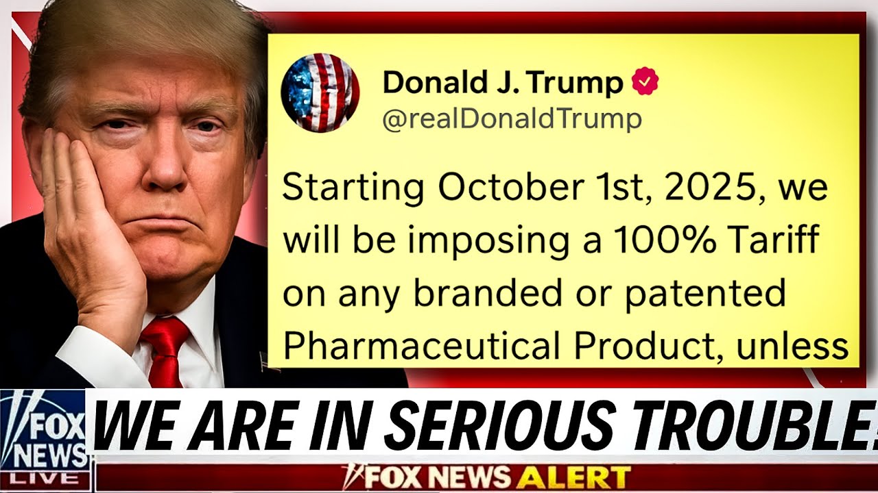 СРОЧНО: Уолл-стрит в хаосе после публикации Трампом шокирующих пошлин на лекарства, грузовики и ш...