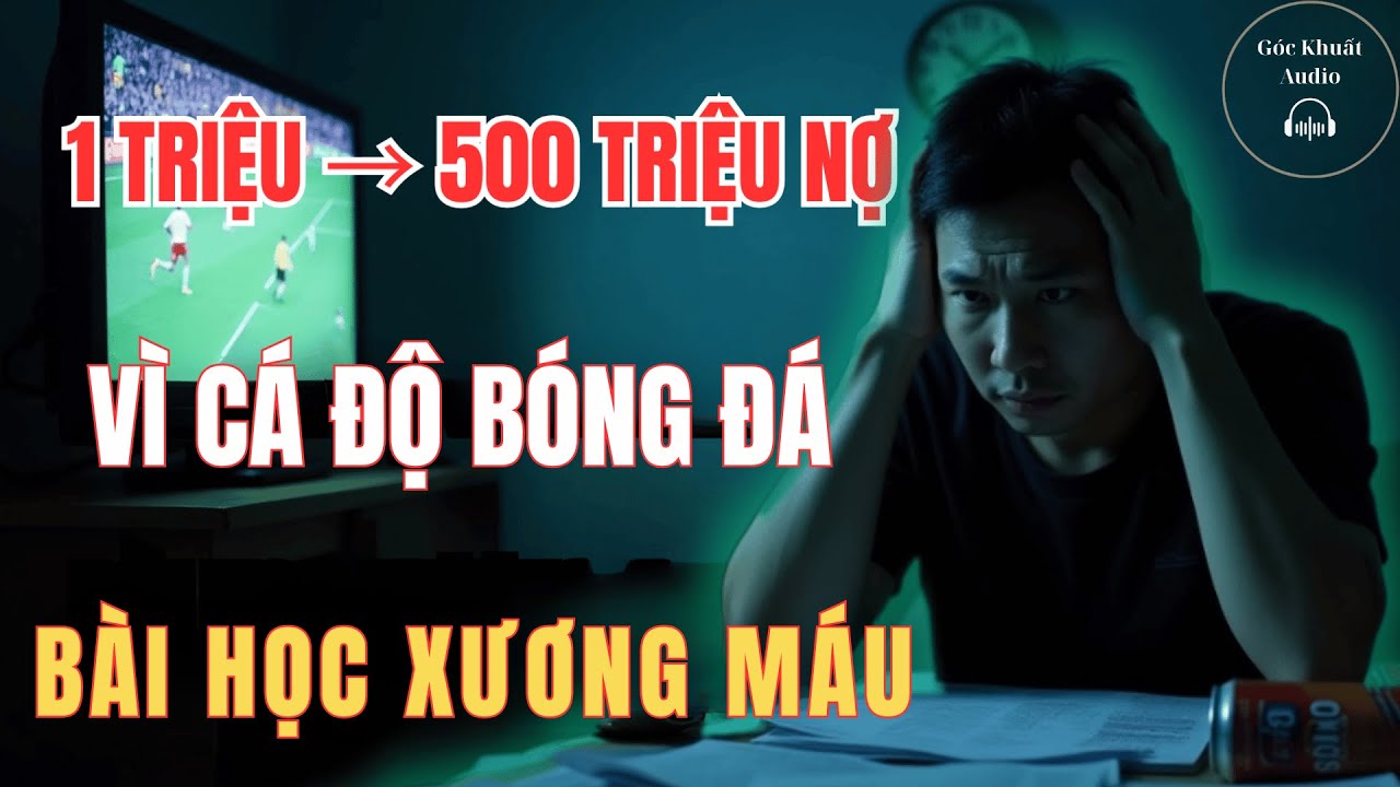 Góc Khuất Audio : Cá độ bóng đá online - Từ 1 triệu thành món nợ 500 triệu – Lời thú tội xương máu