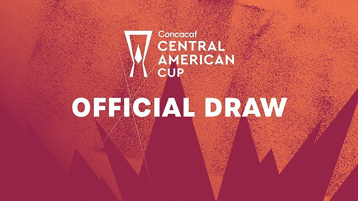 Sorteo Oficial | Copa Centroamericana Concacaf 2025