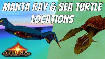 How to find the MANTA RAY and SEA TURTLE - Sphinx and the Cursed Mummy Tutorial