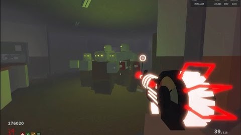 Roblox Project Lazarus Zombies | Getting to round 40 Solo