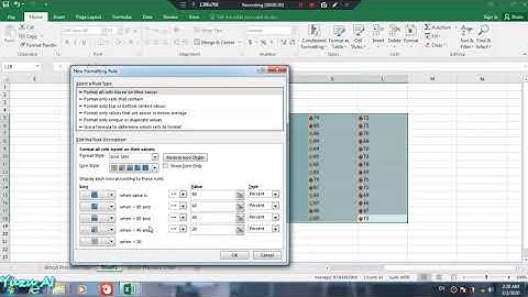 【MS OFFICE】【MS EXCEL】CARA MENGGUNAKAN ICON SETS UNTUK PENANDA DATA DI SEL