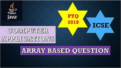 ICSE-2018-Deviation of total marks from Average||Arrays in JAVA