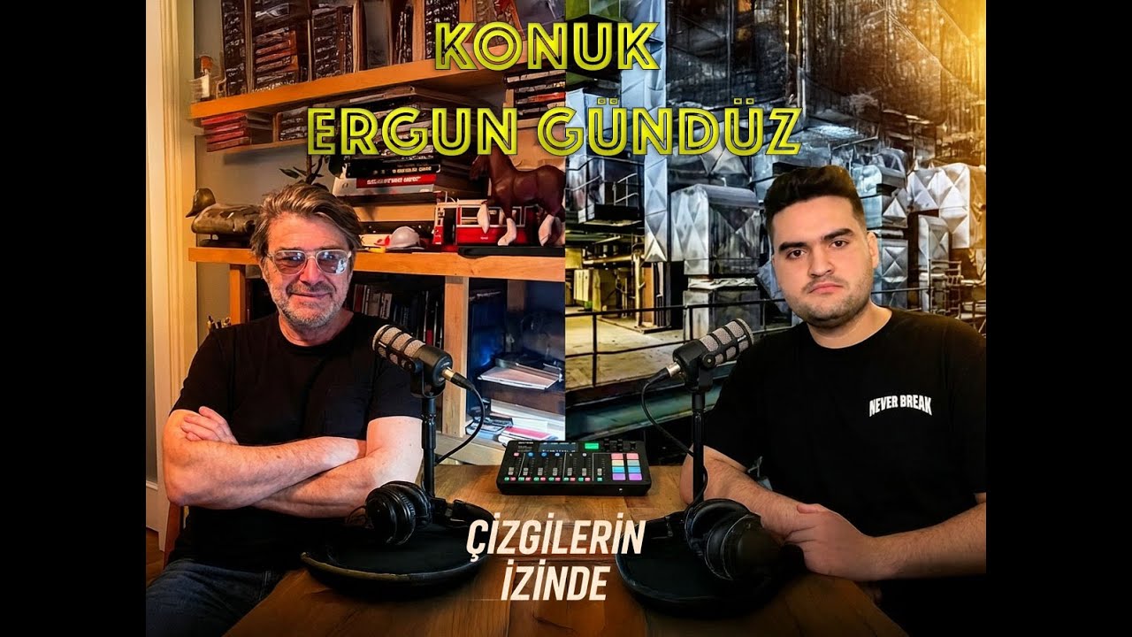 DÜNYACA ÜNLÜ VANPİRELLA'NIN ÇİZERİ ERGUN GÜNDÜZ ANLATIYOR SANAT YOLCULUGUNU VE ÇİZGİ ROMANLARI #ART