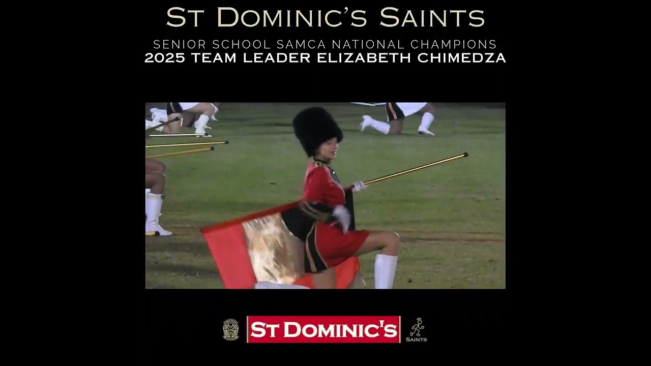 Saints Majorettes 2025 National Champions