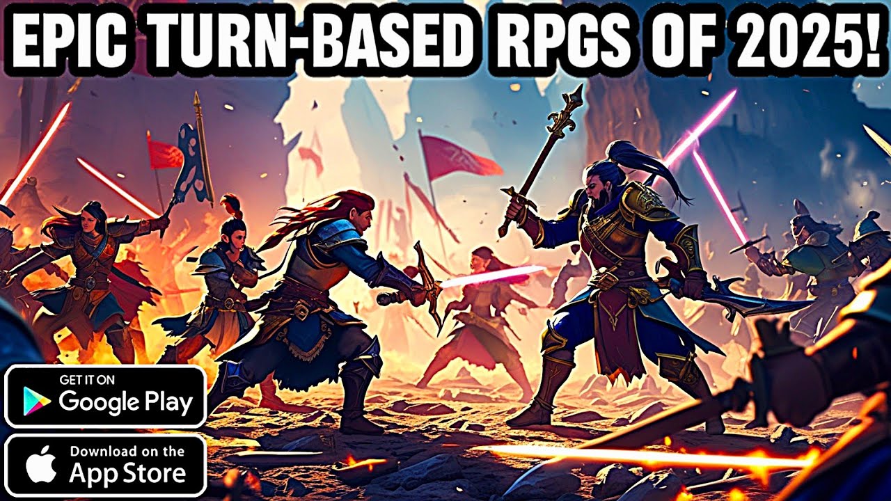 Top 10 Turn-Based RPGs for Android & iOS in 2025 You Can’t Miss! - YouTube