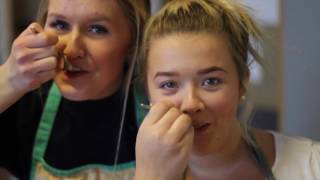 Bakevideo med Frida og Ida