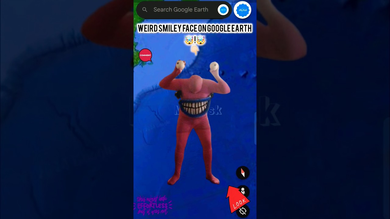 Weird Smiley Face Found on Google Earth and Google Maps!