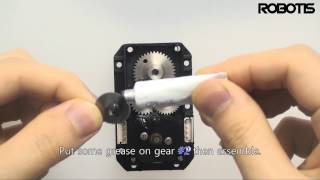 ROBOTIS FAQ DYNAMIXEL Gear Replacement MX 64 MX 106