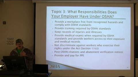 OSHA VIDEO - INTRO TO OSHA PART 7 -- OSHA1.4.0.wmv