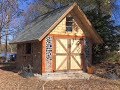 Cordwood Workshop - Building the Walls