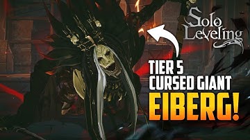 Instance Dungeon Cursed Giant Eiberg Tier 5 F2P - Solo Leveling Arise