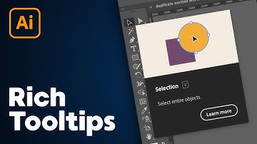 How to Turn Off Rich Tooltips Popups in Illustrator