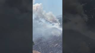 Wolf fire in Banning, CA #shorts #wolffire #banning #wildfire #california