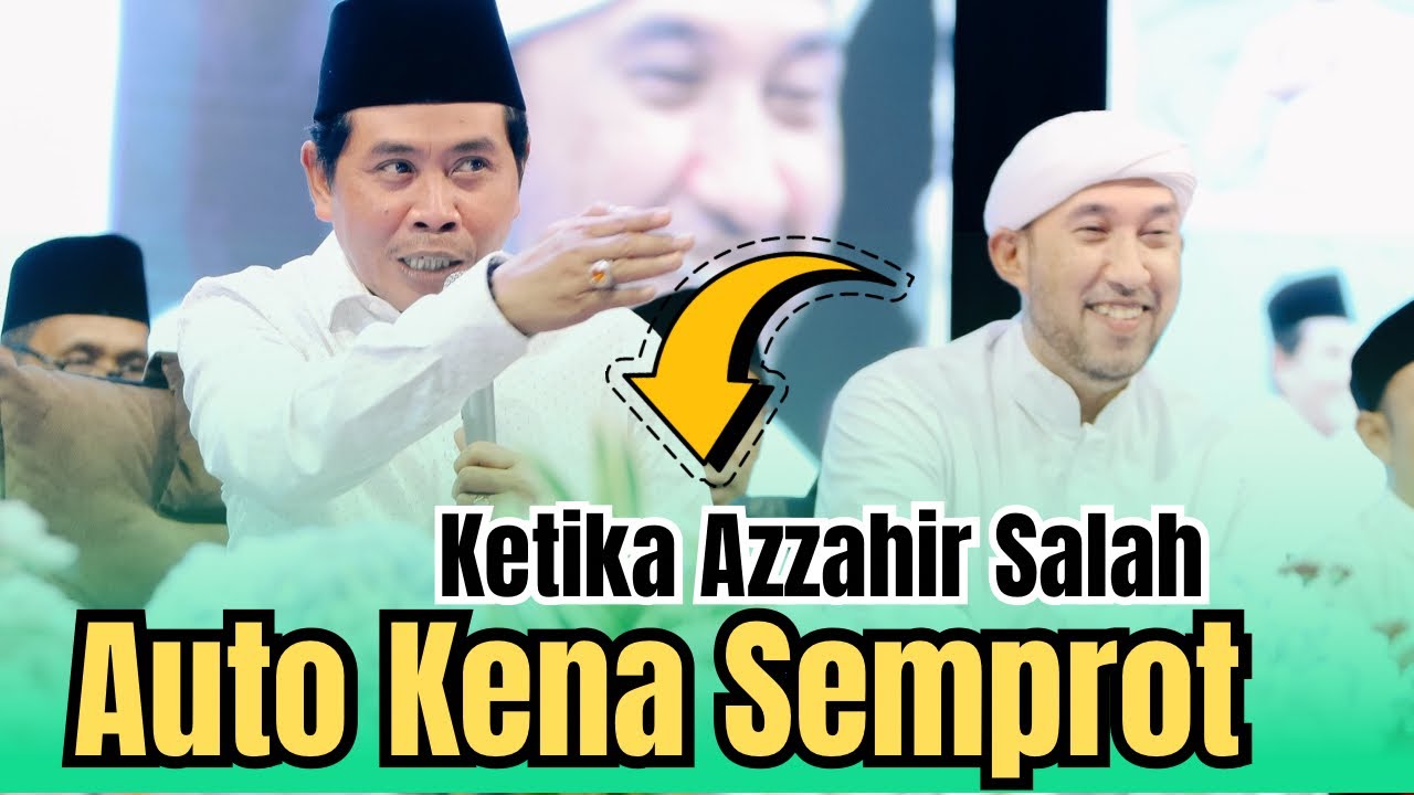 KH ANWAR ZAHID TERBARU | AZZAHIR KENA SEMPROT