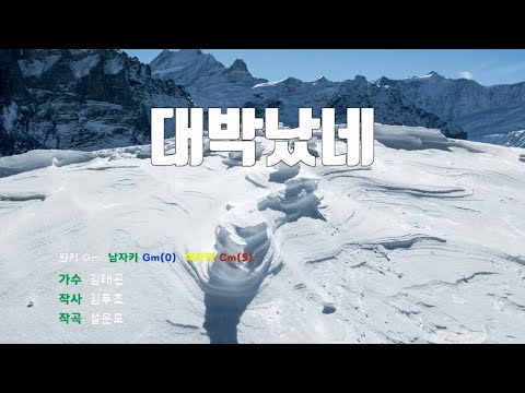 [은성 반주기] 대박났네 - 김태곤