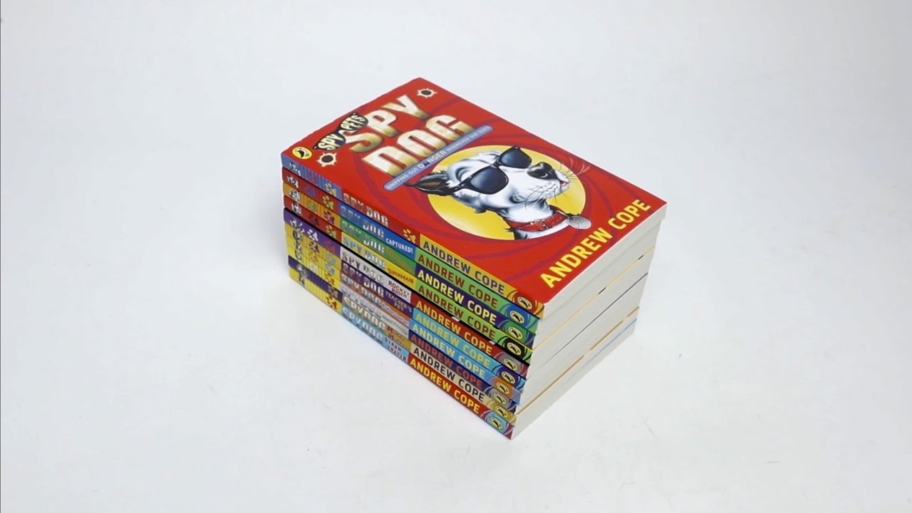 Spy Pets Spy dog Series 10 Books Collection Pack Set By Andrew Cope