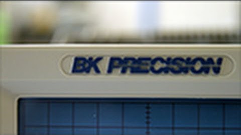 BK Precision 2120C 30 MHz Dual Trace Analog Oscilloscope with Probes