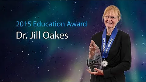 2015 Education Award: Dr. Jill Oakes
