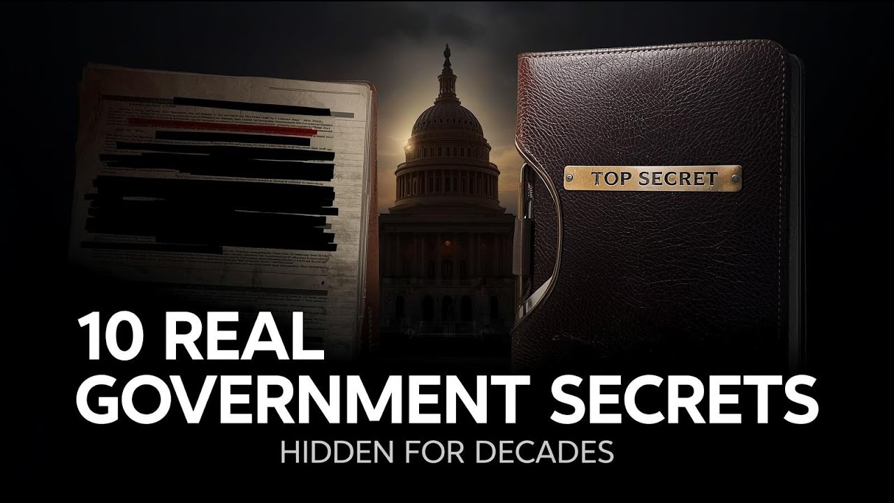 10 Real Government Secrets That Were Hidden for Decades