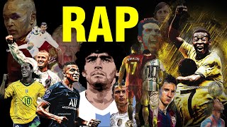 ⚽ RAP del FUTBOLISTA ⚽ | Los 50 Mejores Jugadores y sus Lecciones | Rap Motivacional de Fútbol