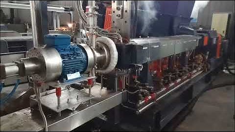 twin screw extruder underwater pelletizer