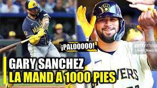 GARY SANCHEZ IMPLANTA RESPETO CON SALVAJE BATAZO ¡MIRA COMO ABUSA!