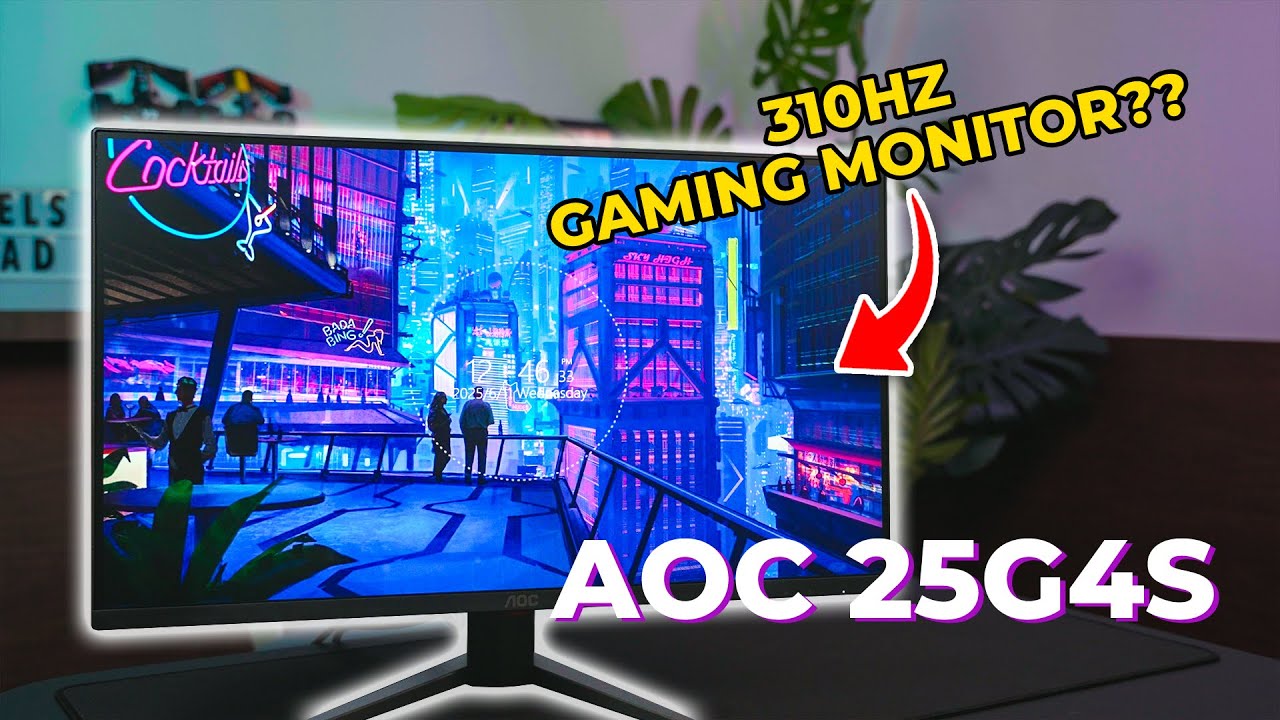 Is 310Hz Overkill or the Real Deal? – AOC 25G4S Review - YouTube