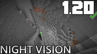 Night Vision Texture Pack 1.20/1.20.6 Download & Install Tutorial