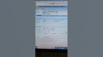 T code or Transaction code for maintenance notification display in SAP
