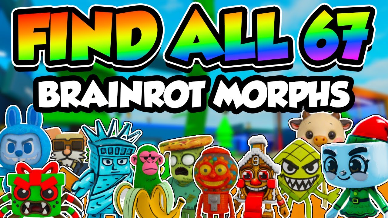 HOW TO FIND ALL 67 *NEW* BRAINROTS | Roblox Find Brainrots (Timestamps ...