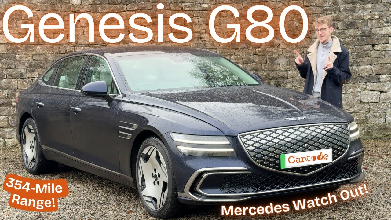Дешевле и ЛУЧШЕ, чем S-класс?! Обзор электрифицированного Genesis G80 2026 (Великобритания) (4K) ...