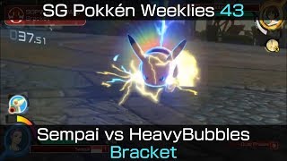 SGPW v. 43 - Pokkén DX Bracket: Sempai (Darkrai) vs. HeavyBubbles (Pikachu)
