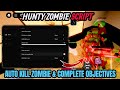 Hunty Zombie Script *FREE* - Auto Farm | Auto Kill Zombie | Auto Skill | Auto Escape &amp; More!