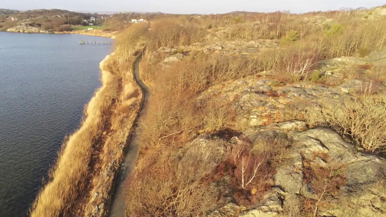 Skerries near Gothenburg (Sweden) by Drone (4K Drone Footage)