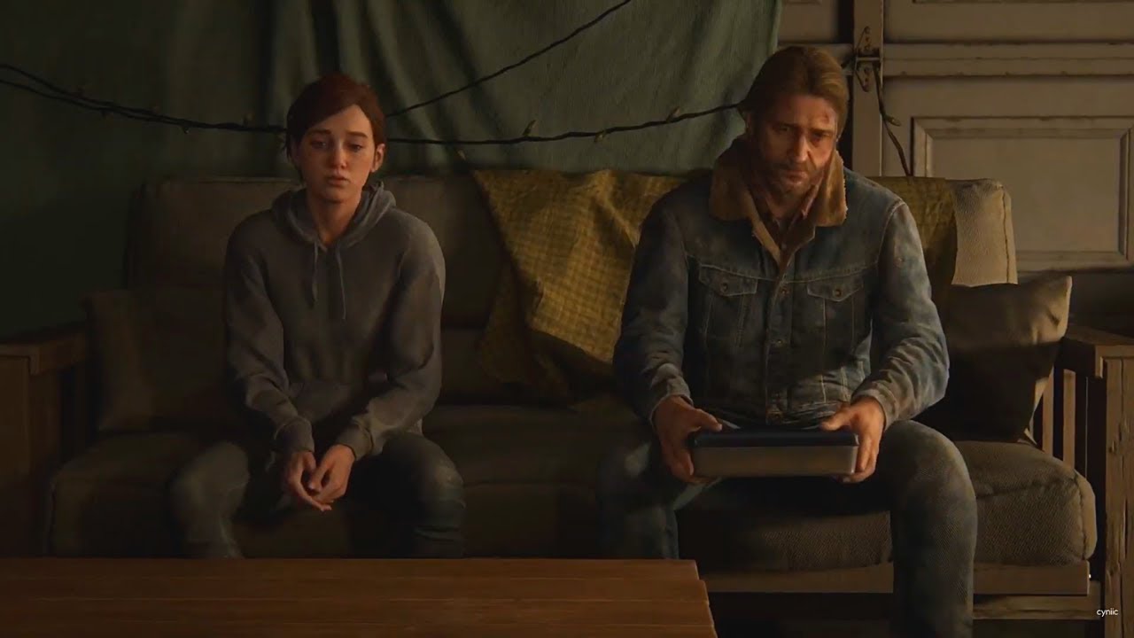 Ellie and Tommy Talk After Joel's Death #thelastofus #thelastofuspart2