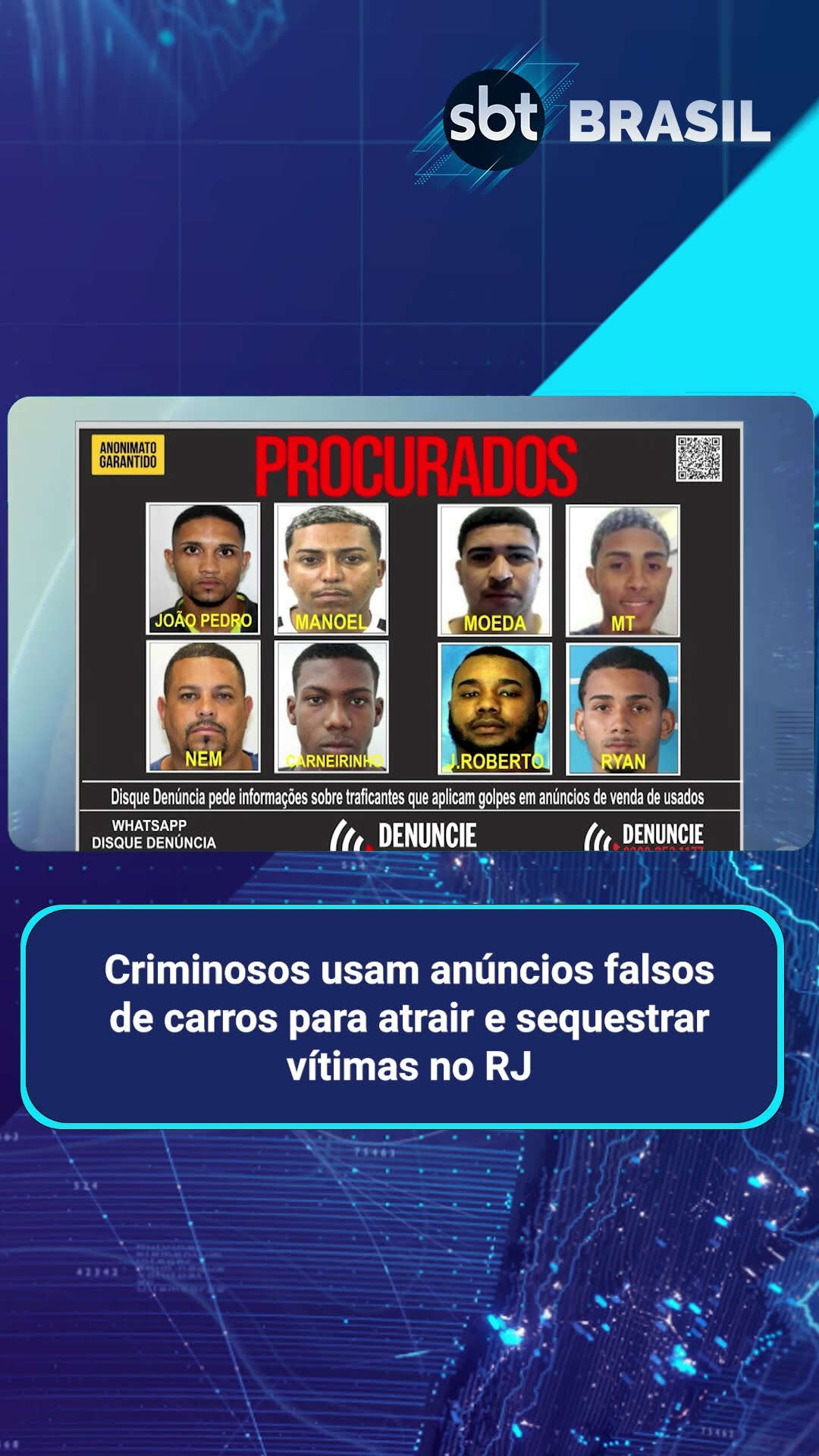 Criminosos criam falsos anúncios de veículos e sequestram vítimas no RJ | SBT Brasil (10/02/25)