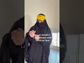 How i cover my face during pilgrimage hijab elegant religion muslimah tutorial