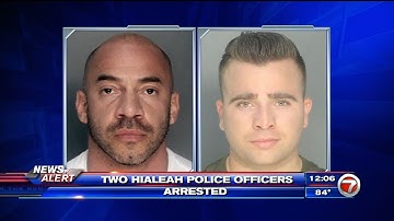 2 Hialeah police officers arrested, accused of writing fake traffic tickets