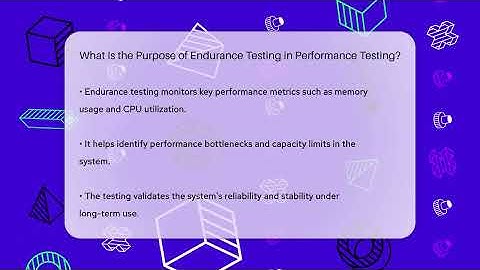 What Is the Purpose of Endurance Testing in Performance Testing? - Car Performance Pros