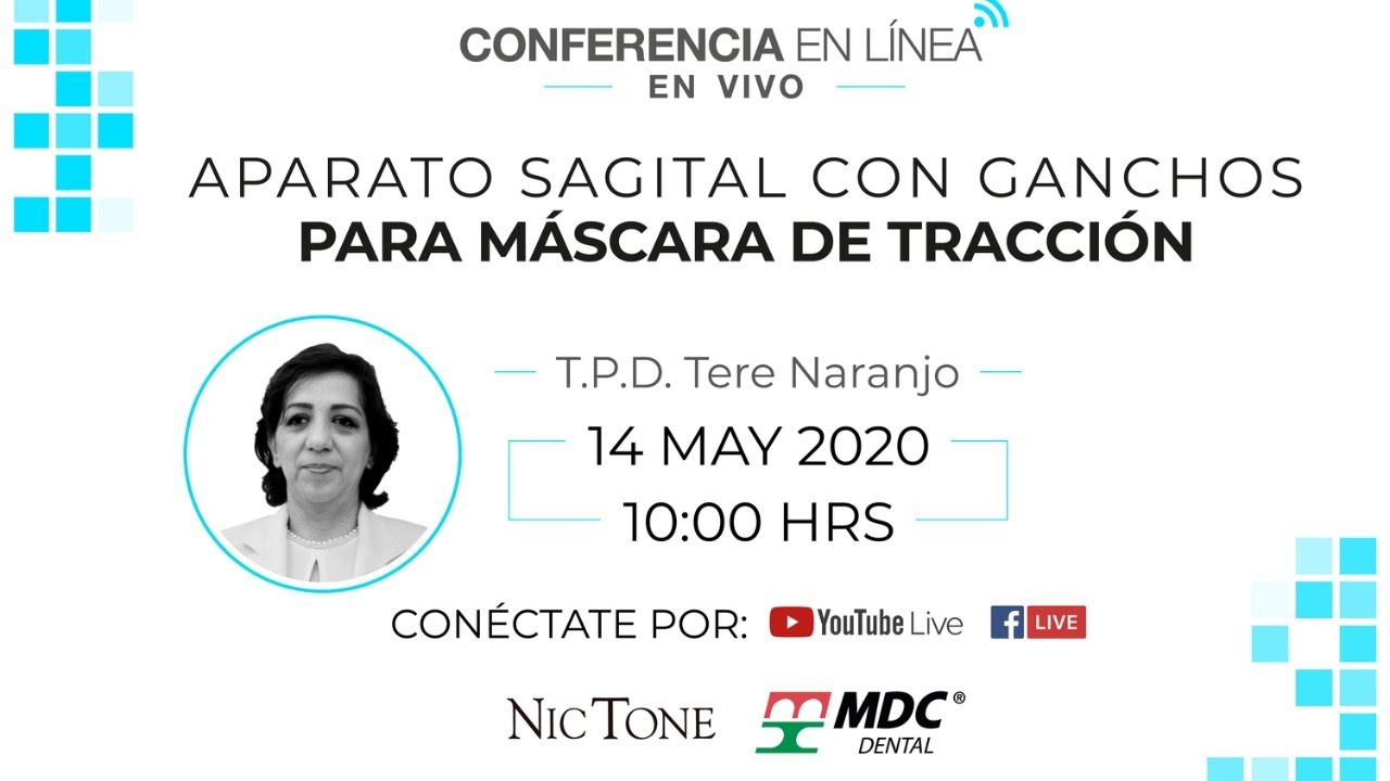 Conferencia en Línea: Aparato Sagital con ganchos para máscara de tracción