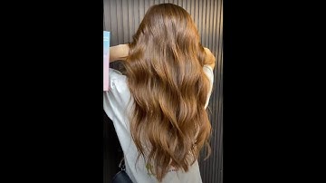 Kỹ thuật nhuộm màu vàng lạnh từ nền tóc đen tự nhiên trên dòng sản phẩm màu nhuộm Bomane