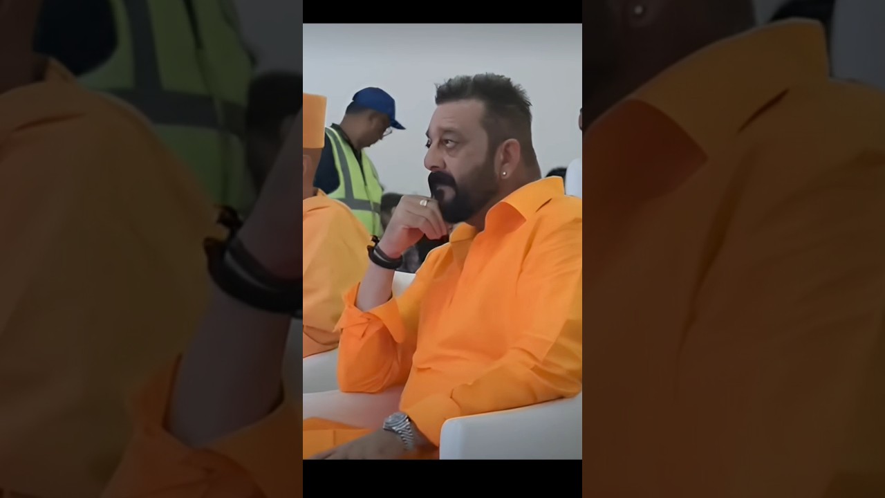 Sanjay dutt at BAPS Mandir Abu Dhabi || 