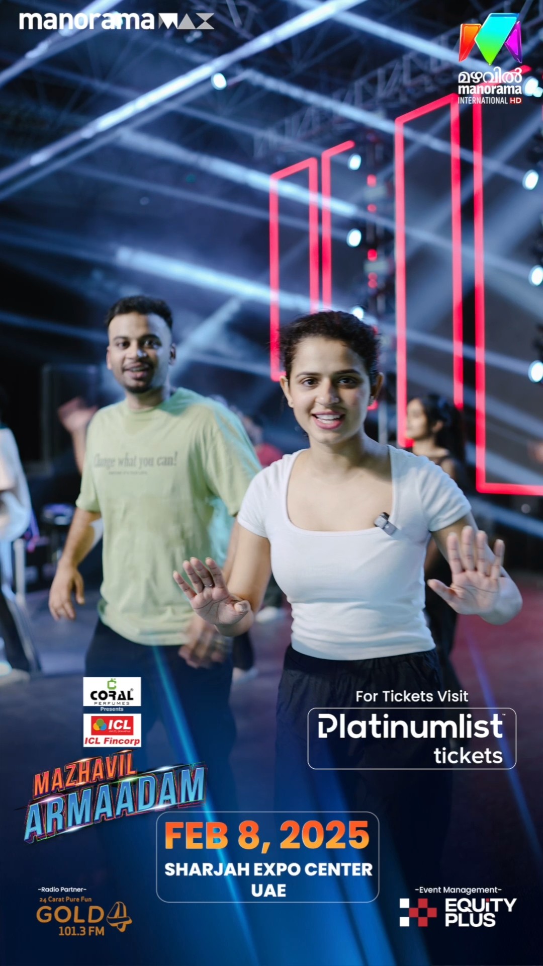The stage is set, the energy is electric! Are you READY for them to set the floor on FIRE?!